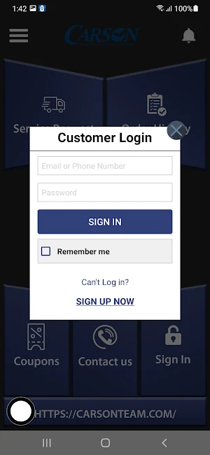 Carson Fuel App Screenshot 1