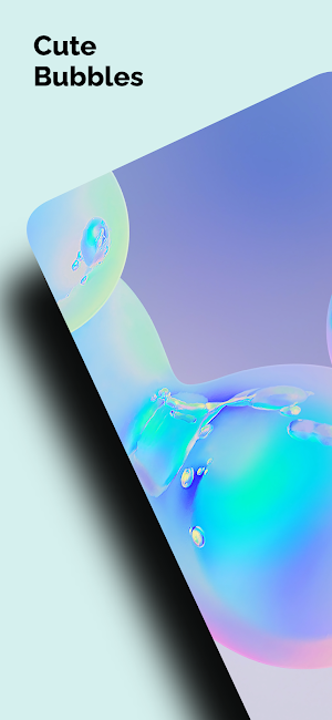 Colorful Bubble Wallpaper Screenshot 0