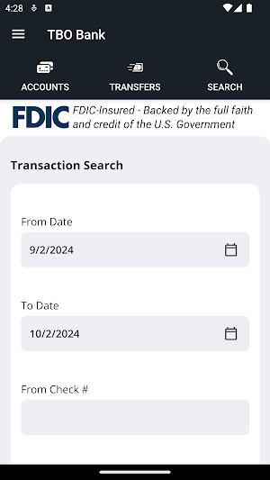 TBO Bank Mobile Screenshot 3