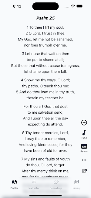 1650 Psalter 2.0 Screenshot 1