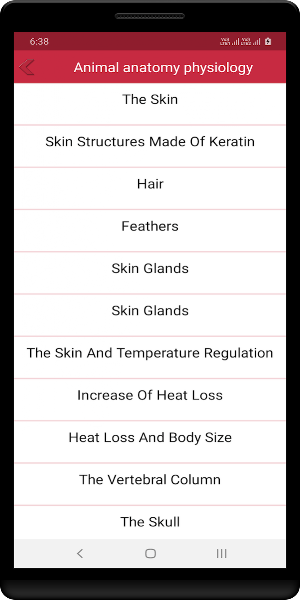 Animal anatomy physiology Screenshot 1