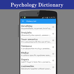 Psychology Dictionary Screenshot 3
