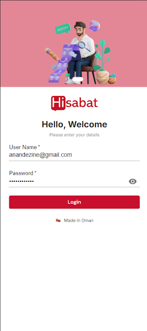 Hisabat Screenshot 0