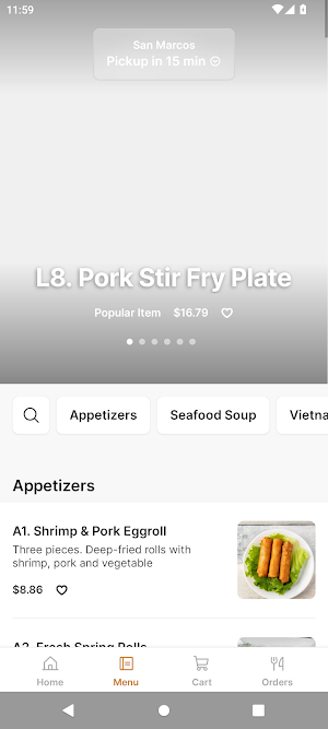 Lab C Food Kitchen To Go Screenshot 1