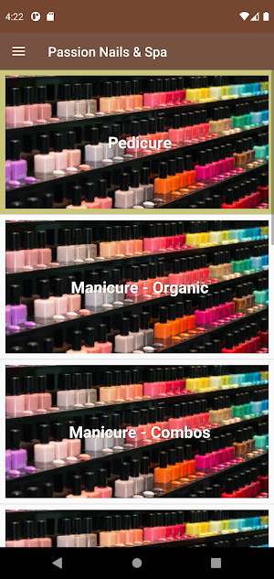 Passion Nails & Spa Screenshot 1