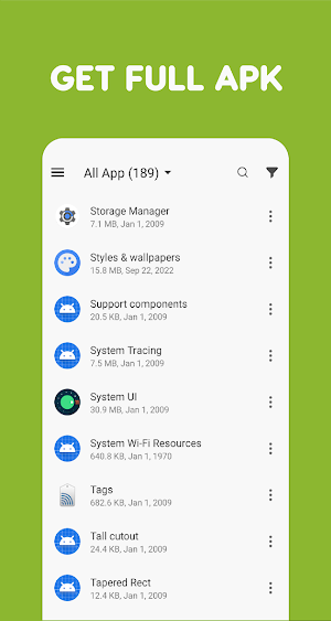 Extract APK & Share APK Screenshot 0