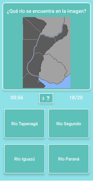 Mapa de Argentina - Quiz Screenshot 2