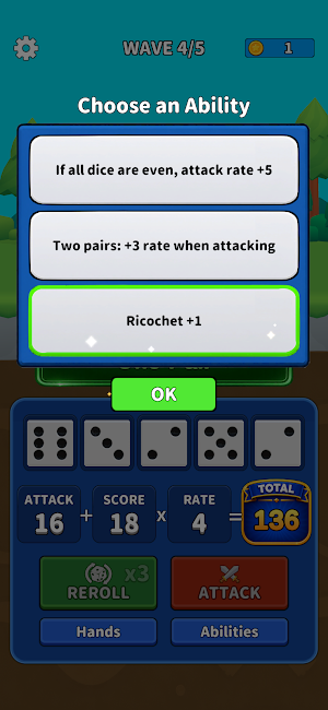 Dice Poker Battle Screenshot 3