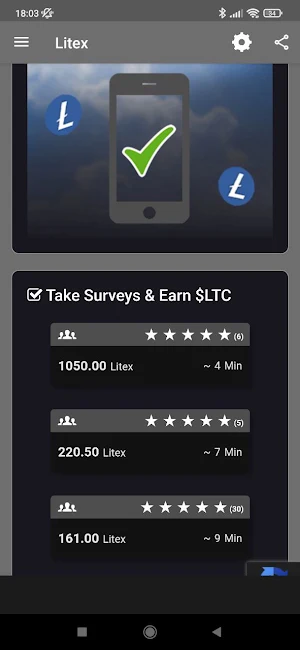 LTC4ME - LTC Cloud Mining Screenshot 0