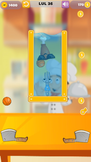 Catch a Sausage Physic puzzle Screenshot 2