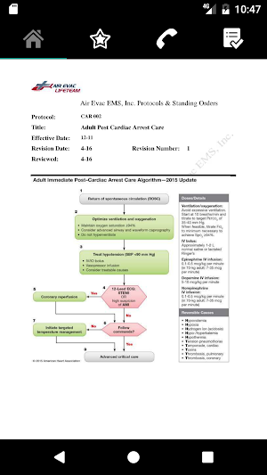 Air Evac Lifeteam Protocols Screenshot 2