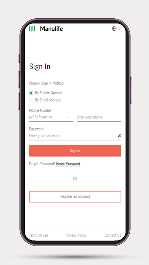 Manulife Myanmar Screenshot 1