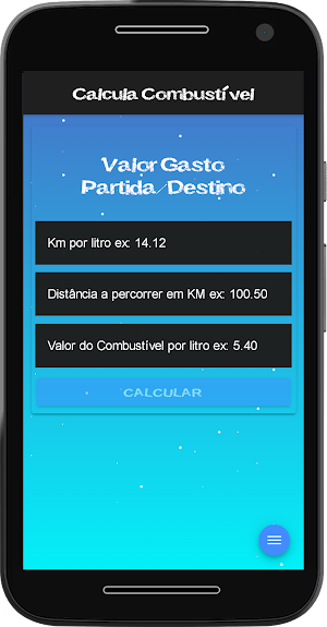 Calcula Combustível Screenshot 1