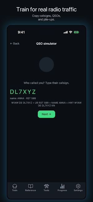 Cadenza: Morse Code Trainer Screenshot 2