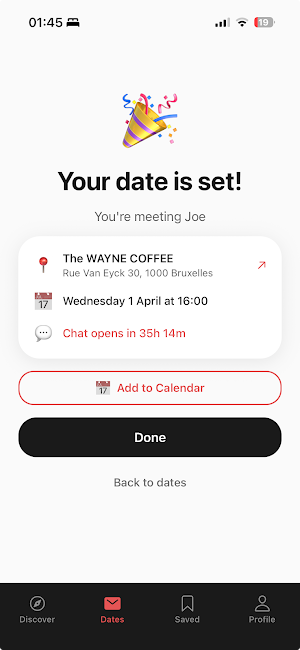 Date Cards: Skip the Swipe Screenshot 2