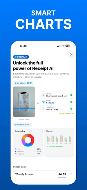 Receipt AI - Expense Scanner Screenshot 2
