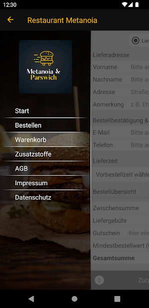 Restaurant Metanoia Screenshot 2