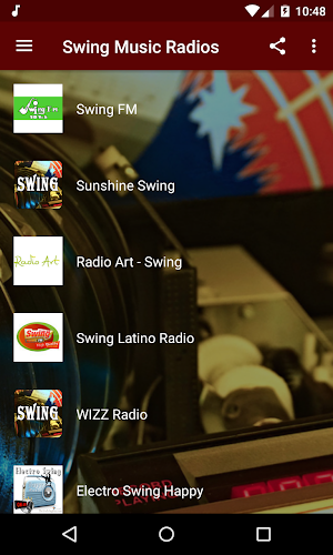 Swing Music Radios - Live Swing, Jazz, Oldies Screenshot 0