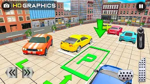 Modern Car Parking Drive 3D Game - Free Games 2020 Screenshot 1