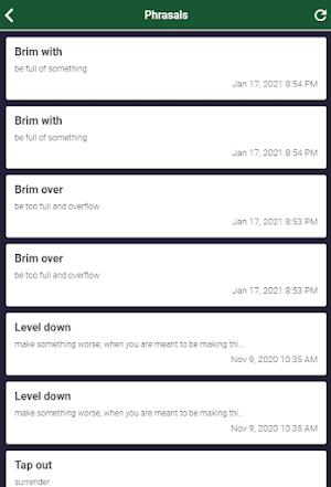 Kelime Dinle - Vocabulary Builder Screenshot 1