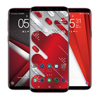 Red And White Wallpaper