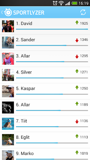Sportlyzer Pro Player App Screenshot 2