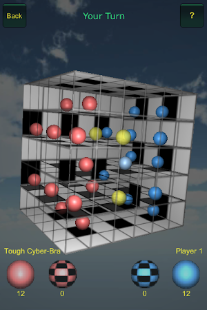 Cubo-Checkers 3D Screenshot 1