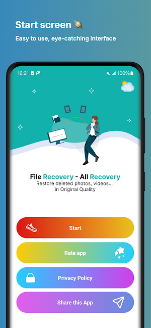 Hero: Photo/Video Recovery Screenshot 1
