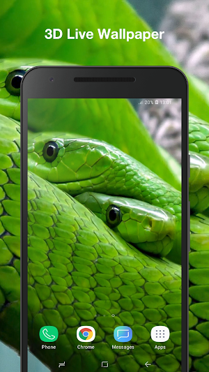 Snake Live Wallpaper Pro Screenshot 0