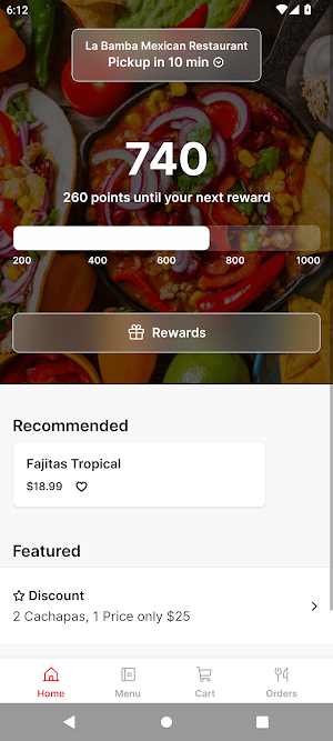 La Bamba Mexican Restaurant Screenshot 0