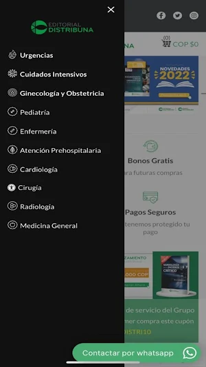 Libreria Medica Distribuna Screenshot 2