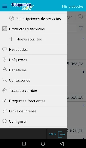 Coopemep Móvil Screenshot 1