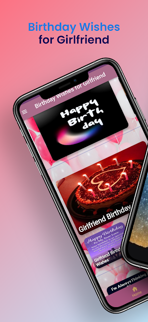 Birthday Wishes for Girlfriend Screenshot 0