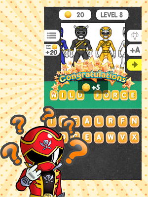Quiz for Power Rangers Screenshot 1
