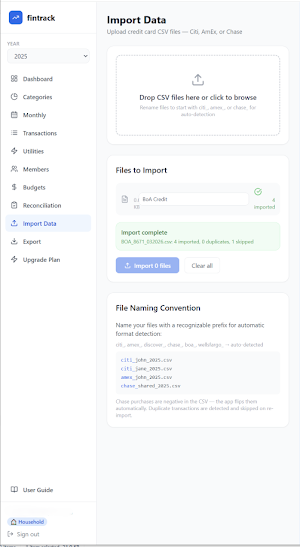 Fintrack Screenshot 3