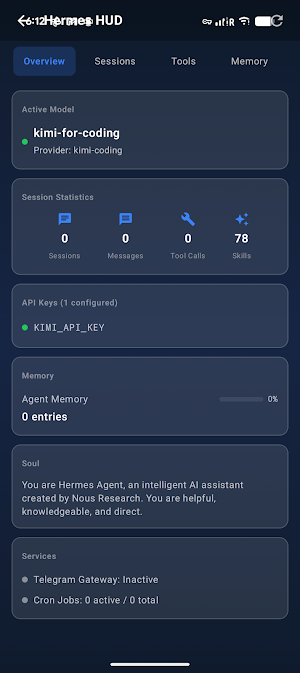 Hermes Agent - Android Screenshot 3
