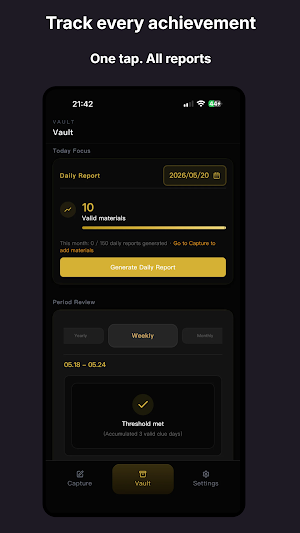 LogLogic: AI Work Reports Screenshot 2
