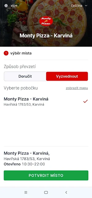 Monty pizza Screenshot 0