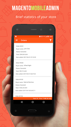 Mobile Admin For Magento Screenshot 2