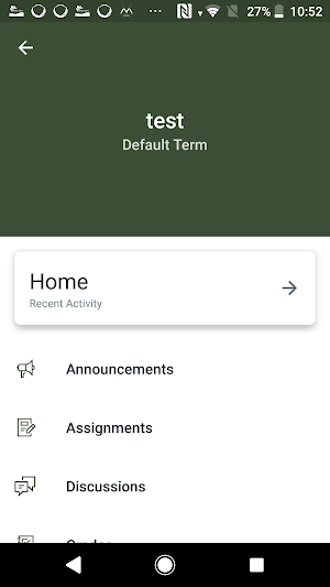 CMC University LMS Screenshot 1