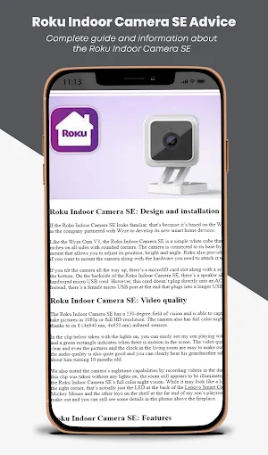 Roku Indoor Camera SE Advice Screenshot 1