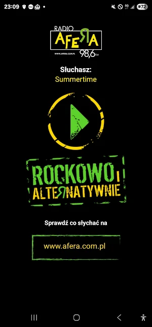 Radio Afera Screenshot 1
