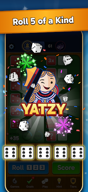 Yatzy Dice Game: Scorzle Screenshot 2