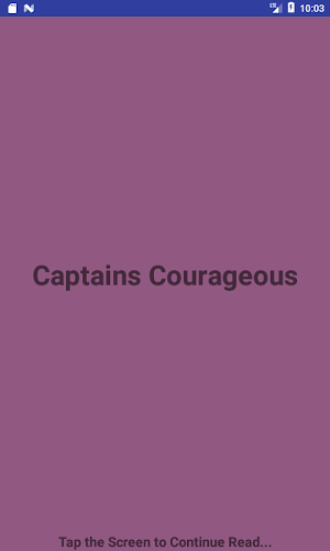 Captains Courageous - eBook Screenshot 1