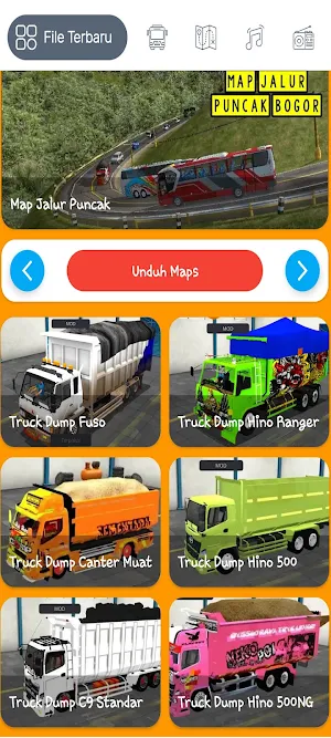 Mod Bussid Dump Truck List Screenshot 3