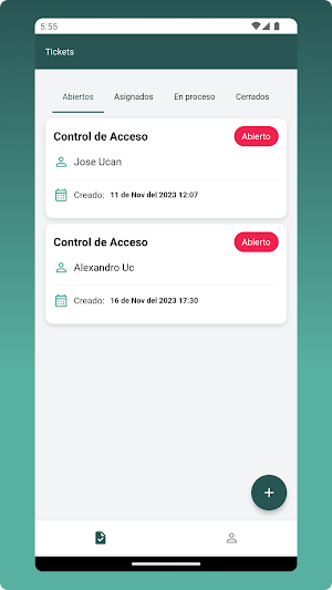 Ticket APP Screenshot 1