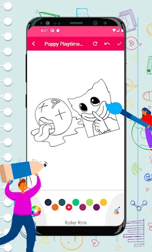 Poppy Playtime Coloring Book Screenshot 3