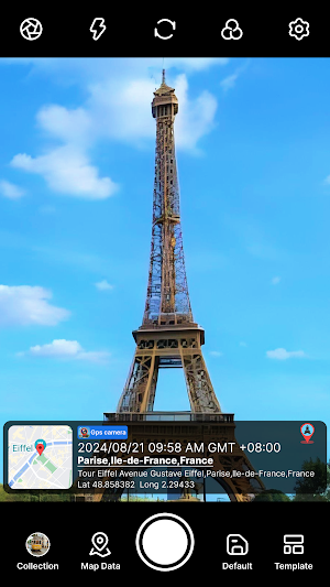 Geo-Tagging Camera Screenshot 1