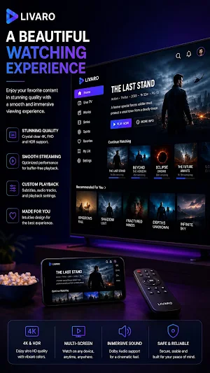 Livaro player Screenshot 2