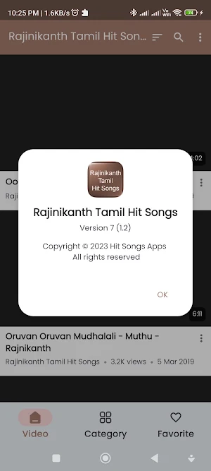 Rajinikanth Tamil Hit Songs Screenshot 2